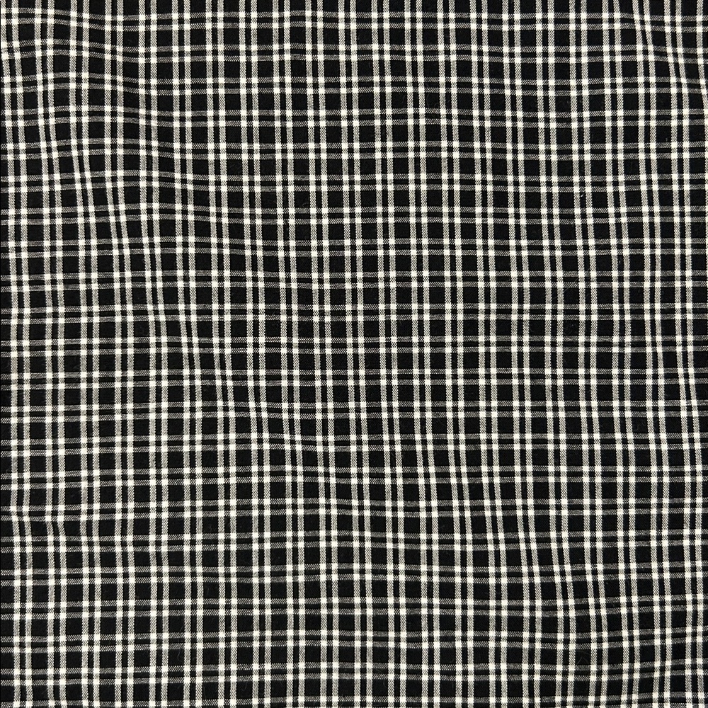 Wrangler Riata Black White Checkered Plaid Long Sleeve Button Down Shirt XXL - Picture 9 of 9
